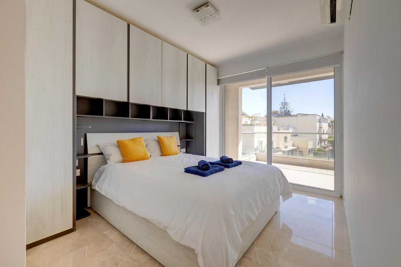 Modern 1Br Apartment In Central St Julian'S San Giuliano Esterno foto
